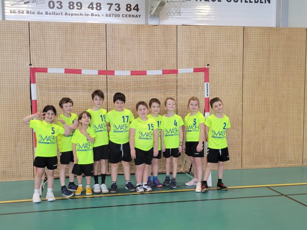 Équipe -9 ans mixtes